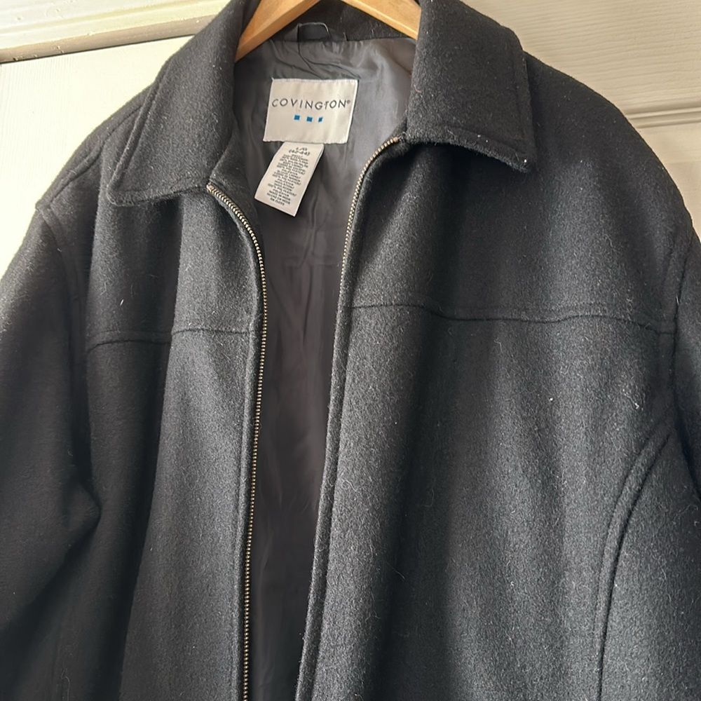 Wool Zipper Jacket - Picture 2 of 10